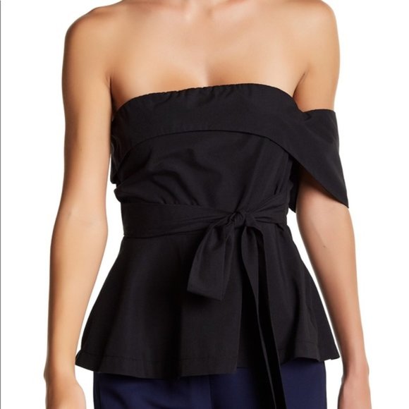 J.O.A. Tops - J.O.A Los Angeles One Shoulder Tube Top